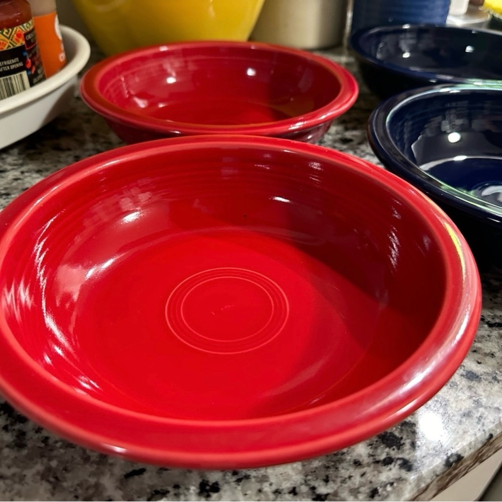 2 Fiesta 32-Ounce Individual Pasta Bowls